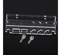 Pssopp Porte-Outils d'aquarium, Support de Rangement en Acrylique Transparent pour Outils de Plantes Aquatiques, Organise Les Ciseaux, Grattoirs et Pinces pour l'entretien des Aquariums