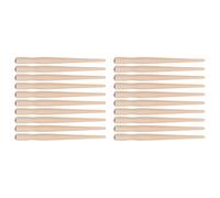 Pssopp Porte-stylo à Plume, 20 Pièces, Ensemble de Stylos à Plume Comic Dip Speedball, Porte-plume en Bois pour Peinture Artistique, Calligraphie Anglaise (couleur Bois)