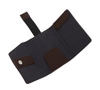 Pssopp Portefeuille de Support de Carte en Cuir Mince avec, Portefeuille Multi-Fonctions pour Le Choix Cadeaux Compacts, pour Offrir Amis et Une Organisation en sécurité Familiale (Café)