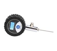 Pssopp Pression Métallique avec Affichage Numérique, Dispositifs de Gonflage et Accessoires Football Volleyball Pression Réglable Valve d'échappement LCD Testeur électronique pour Ballons de Sport