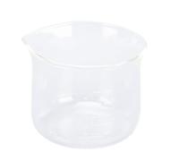 Pssopp Pssopp Pichet à Mousse de Lait en Forme de V, Verre à Shots de café, Tasse de Concentration en Borosilicate de 3 Onces, Verre à Double Take/Attempt, capacité de 100 Ml pour les