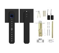 Pssopp Quincaillerie et Serrures de Porte et de Fenêtre Serrure Biométrique de Contrôle d'application d'entrée sans clé Intelligente pour Serrure de Porte 'empreinte Digitale 'appartement de