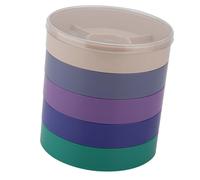 Pssopp Rangement de Vis de Montre, Boîte en Plastique de qualité Supérieure, Organisateur à 5 Couches pour Pièces de Montre, Artisanat, Perles, pour Les Ateliers et Les Maisons (Rectangulaire