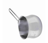 Pssopp Réchauffeur de Beurre de Pot de Cuisson de Fromage, Pot de Lait d'acier Inoxydable, capacité de 800 Ml pour Chauffer le Lait, Sauces au Beurre Nan