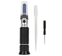 Pssopp Réfractomètre à Bière avec Prisme importé, Boutons en Métal, Conception Précise, Lectures Claires et Faciles, Brix Mètre pour Bière, Légumes, Fruits