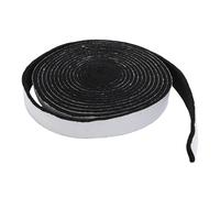 Pssopp Remplacement du Joint au Gril à Haute Température, 14,8 Pieds de Long Joint de Sceau de Tir Fire Sceker pour Les Poêles de Couvercle de Barbecue Accessoires de Camping de Portes (Black)