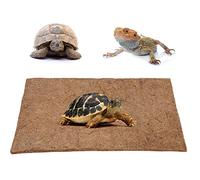 Pssopp Reptile Fibre De Noix De Coco Tapis Substrat Serpent Literie Dessous De Tapis Lézards Terrarium Cage Aménagement Paysager Tapis de Sol pour Tortues Dragon Barbu Lguana Tortues