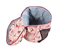 Pssopp Sac à Tricoter Portable de Grande capacité, Stockage de Fil et Organisateur pour la Laine Crochet Pull, avec Bandoulière, Légère et Pratique pour Les Voyages, Outils Couture (Grand