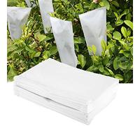 Pssopp Sac de Pollinisation pour Plantes, Sac de Protection de Jardin en Parchemin Réutilisable 16x10cm pour Fleurs et Graines
