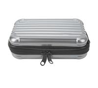 Pssopp Sac de Rangement de la Caméra, étui Portable à l'épreuve des Chocs pour X3, 4 avec Double Conception de Fermeture éclair, étanche (Grey)