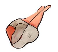 Pssopp Sac de Transport Portable pour Tronçonneuse, Tissu Oxford épais, étui de Rangement Durable avec Bandoulière, Idéal pour la Foresterie et l' (Orange et Blanc)