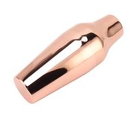 Pssopp Shaker à Cocktail en Acier Inoxydable, Ensemble de 2 Pièces, Boston Shaker 18oz 28oz avec Passoire Intégrée pour Barman et Bar à Domicile (Or Rose)
