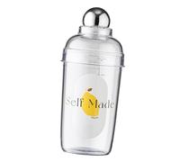 Pssopp Shaker à Cocktail, Shaker à Boisson de 500 Ml en PET PC ABS, Résistant aux éclaboussures avec des Marquages précis et une Poignée Ergonomique pour un Usage Domestique au Bar de Magasin de