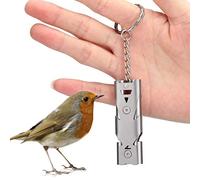 Pssopp Sifflet de Formation pour Oiseaux, Ultrasonique en Métal, Outil d'Entraînement Sonore Fort pour Oiseaux