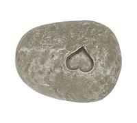 Pssopp Stone de Jardin Commémoratif de Compagnie Gravable pour Chiens Chats, Matériau en Résine pour une Utilisation Externe, Outils de Gravure, pour les Amateurs D'animaux Tristes (Love Stone Moss