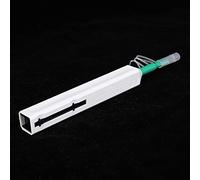 Pssopp Stylo de Nettoyage de Fibre Optique, Nettoyant Optique en Microfibre pour FC/ST/SC/MU 2,5 Mm, Utilisation Facile en une Seule Pression et Conception Compacte pour Câbles Réseau