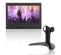 Pssopp Support de Moniteur Universel, Support de Moniteur de Bureau à Angle Réglable pour Accessoires PC LCD de 7 à 11,6 Pouces, Construction Légère en ABS et en Métal pour Le Bureau à Domicile