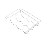 Pssopp Support de Rangement pour Réfrigérateur en Fer, Organisateur de Cuisine, 33 x 31,5 x 11,4 cm