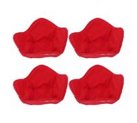 Pssopp Support de Sets de Table Cozies, Support de Plaque isolé Résistant à la Chaleur, Chauffe-Plats pour Bol Chaud et Froid, 4 Pièces, Bol à -Ondes, de à -Ondes