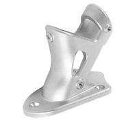 Pssopp Support pour Mât de Drapeau en Acier Inoxydable 316, Support Marin avec Conception à Deux Positions, pour Bateaux, Yachts, Navires de Pêche 32 Mm