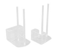 Pssopp Supports de Couvercles de Conserve en Acrylique 2 Pièces Organisateurs de Couvercles de Bocaux Mason, Supports de de Conserve en Acrylique de 20 Cm Organisateurs d'anneaux de Mise en de