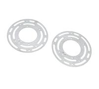 Pssopp Supports et Plaques de Connexion Plaque de Montage de Luminaire, Barre Transversale en Acier Inoxydable avec Accessoires Complets pour Ventilateur de Plafond Support de Montage de Lustre 2