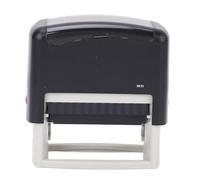 Pssopp Tampon Auto-Encreur, Tampon de Presse Automatique avec Encreur Rechargeable pour Le Bureau, L'école, la Maison, de Symbole de Numéro de Date Personnalisable