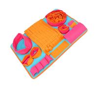 Pssopp Tapis de Jouets pour Chiens, 8 Cachettes de Collations, 64,5x44x9cm, Tapis à Renifler pour Chiens