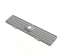 Pssopp Tapis de Robinet 2 Pièces, Pièces d'installation d'évier Plateau en Silicone Absorbant l'eau, Collecteur de Gouttes, Protecteurs 'évier pour Cuisine Salle de Bains (Modèle de goutte d'eau)