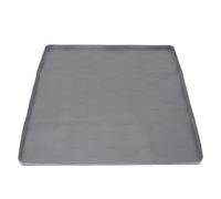 Pssopp Tapis en Silicone pour Réfrigérateur, Gardant le Sol Bien rangé, évite les Gouttes, Tapis de Sol pour Réfrigérateur, pour Machines à Laver, Sèche-linge, Mini-réfrigérateur (GRAY)