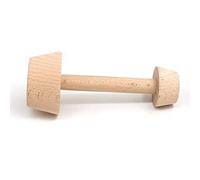 Pssopp Tartes à œufs en Bois Moule Double côté - Pusher Tartes aux œufs, Outil de Pâtisserie à Outils de Cuisine Fonctionnement de Cuisson DIY, Fonction (Comme montré)