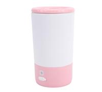 Pssopp Tasse de Laveuse à Pied de Chien électrique, Portable de Nettoyage des Pattes de Boue pour Le Nettoyeur de Boue de Boue pour Animaux de Compagnie pour Les Chats Petits à Moyens (Pink)