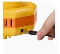 Pssopp Tasse de Refroidissement Rapide Portable, Poignée Antidérapante, Mini Refroidisseur de Boissons Ergonomique de Bureau avec Motif de Canard Jaune (Tasse de Refroidissement avec Adaptateur et