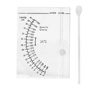 Pssopp Testeur de Salinité pour Aquarium, Appareil de Mesure de Sel pour Eau Douce et Eau de Mer, Compatible avec Bassins et Étangs