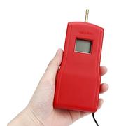 Pssopp Testeur de Tension de Clôture électrique LCD 15KV, Construction ABS Durable, Voltmètre Numérique Facile à Utiliser pour Fermes et Jardins (rouge)