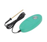 Pssopp Testeur de Tension de Clôture, Testeur de Clôture électrique Portable étanche avec Voyant d'avertissement de Tension, Mesure Précise pour Jardin de Ferme