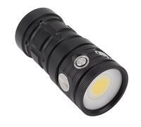 Pssopp Torche de Plongée à LED, Lampe de Poche de Plongée COB Wick 18000LM pour l'exploration des Grottes