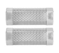 Pssopp Tube de Fumoir pour Barbecue, Acier Inoxydable 304, Diffusion Efficace de la Fumée, Parfait pour Les Grils à Gaz, au Charbon de Bois et électriques (#2)