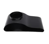 Pssopp Tunnel D'aquarium en Peau de Crevettes, Décorations D'aquarium en Plastique, Grotte de Cachette pour Poissons, Crevettes sous Décor de Gravier (Black)