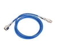 Pssopp Tuyau de Cylindre de Co2, Connecteur de Machine à Soude Haute Pression en Nylon de 8,2 Pieds, Recharge de Co2, Adaptateur de Connexion Rapide avec Filetage W21.8-14 DIN477 pour