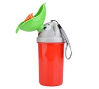 Pssopp Urinoir portatif réutilisable pour bébé Pot étanche aux fuites Anti-Odeur Enfant Formation de Toilette d'urgence Pot pour bébé Tout-Petit Enfants garçons Filles Voiture Camping Voyager(Rouge)