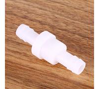 Pssopp Valve en Ligne Non Toxique en Plastique, Clapet Anti-retour de 10mm pour les Applications d'air Liquide et de Carburant