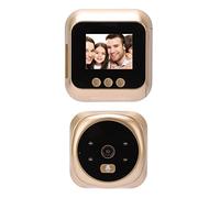 Pssopp Visionneuse de Judas de Porte Intelligente, Caméra 720p, Judas de Porte à Affichage HD, Nocturne Infrarouge Grand Angle de 160 Degrés pour Machine Principale Intérieure