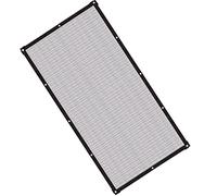 Pssopp Voile D'ombre de Argentée, Film de Polyester de Bande de Papier D'aluminium avec des Oeillets Filet D'ombre Respirable pour des Piscines de Jardins de Pelouse (2)