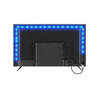 PSTAR Ruban LED 2M, USB Bande LED Bluetooth RGB Rétroéclairage TV, Bande LED Lumière Auto-adhésif avec App, pour 40"-60" HDTV, PC, la Chambre, la fête et la décoration de maison
