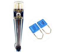 PSU Compteur de Lait pour Salon de traite Machine à traire pour Animaux 31 kg pour bovins Corps de Bouteille Transparent Échelle Claire Mesure précise du Lait Équipement d'élevage