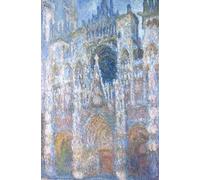 PSVDCTOO Affiche Impression Impression d'art Art Tableau Harmonie de la cathédrale de Rouen Soleil du matin par Claude Monet Image Sur Toile Pour Décoration Murale 60x90cm