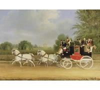 PSVDCTOO Affiche Impression Prints Toile Peinture Murale le London-farringdon Passing Buckland House Berkshire par Pollard Toile murale abstraite Pour Décoration Salon 60x90cm