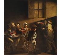 PSVDCTOO Art Reproduction Impression d'affiches Affiche Toile l'appel de saint Matthieu de Michel-Ange Merisi Caravaggio Art Portrait Pour Decoración Mural 60x90cm