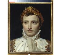 PSVDCTOO Poster Image Affiches et Gravures Impression Sur Toile Portrait de l'Empereur Napoléon Ier Peinture de Jacques Louis David Toile Modern Peinture Pour Décoration Salon 60x90cm